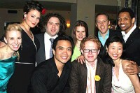 The Cast on Opening Night