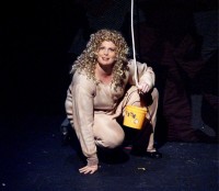 Catherine luring Precious into the Well - Silence! the Musical