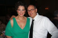 Lisa Howard & James Lapine at the 2005 Tony Awards party