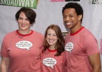 Lisa Howard, Kate Wetherhead and Derrick Baskin - Broadway on Broadway 2006